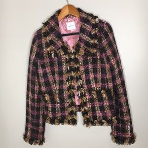 WALTER by Walter Baker Wool blazer silk lined sz 8